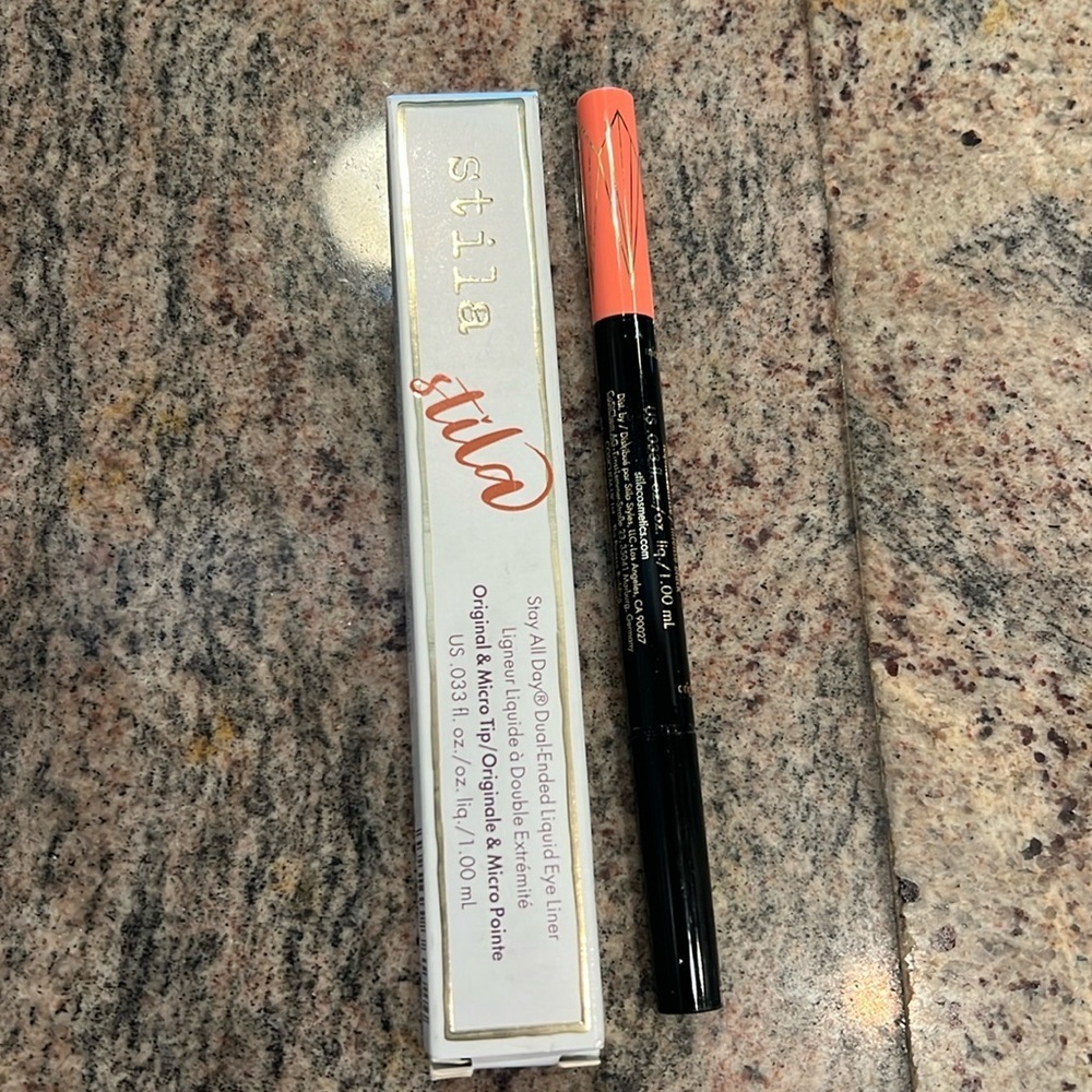 Stila Stay All Day Dual-Ended Liquid Eyeliner NIB